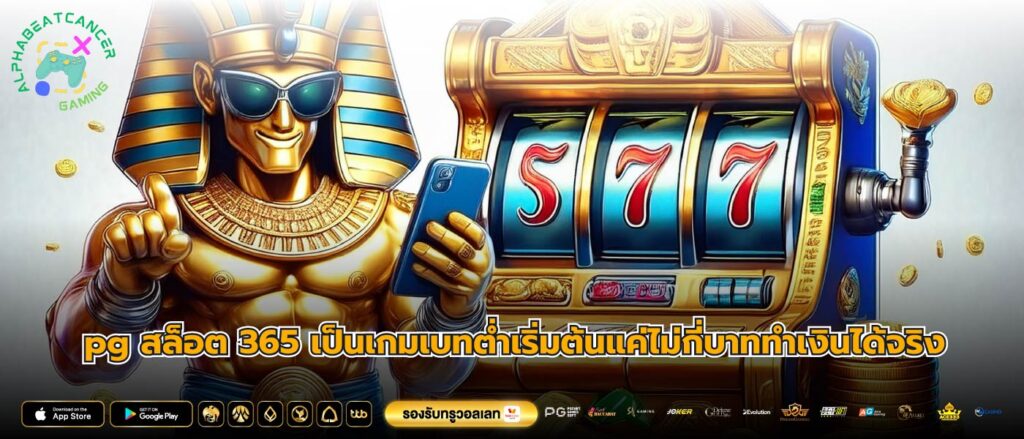 pg สล็อต 365 เป็นเกมเบทต่ำเริ่มต้นแค่ไม่กี่บาททำเงินได้จริง